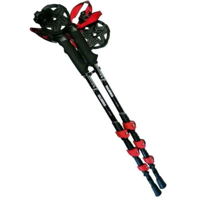 Палки треккинговые TALBERG COMPACT PLUS (1 пара, черный) 4673727793096